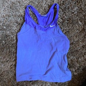 Nike purple exercise tank